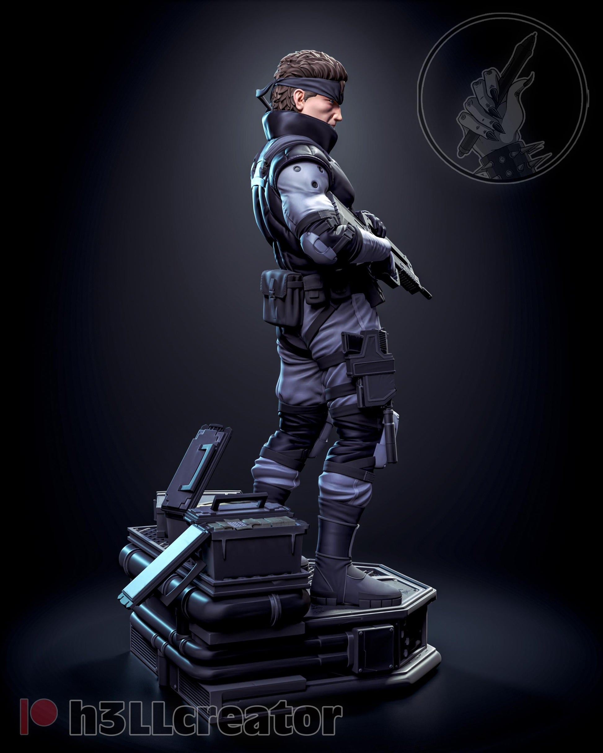 Solid Snake Metal Gear Solid Figure - Alternate view 2