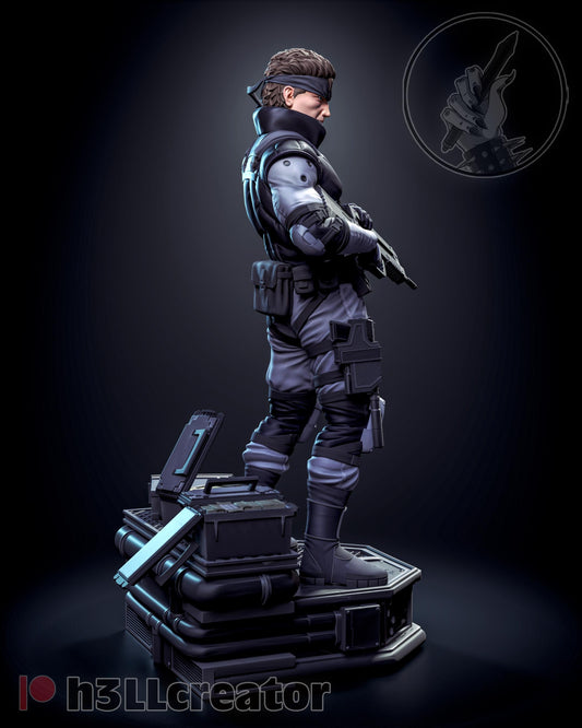 Solid Snake Metal Gear Solid Figure - Alternate view 2