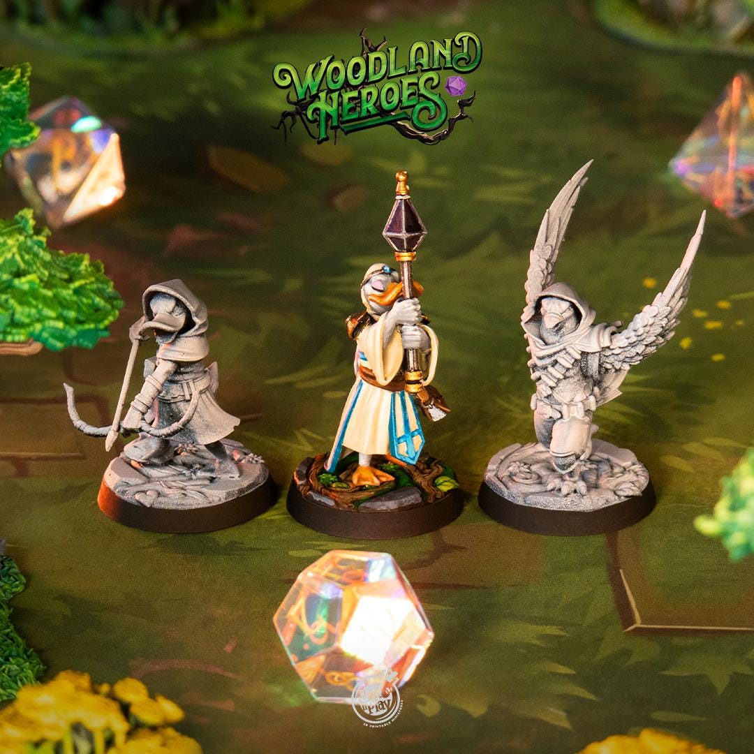 Aarakocra Ranger Miniature