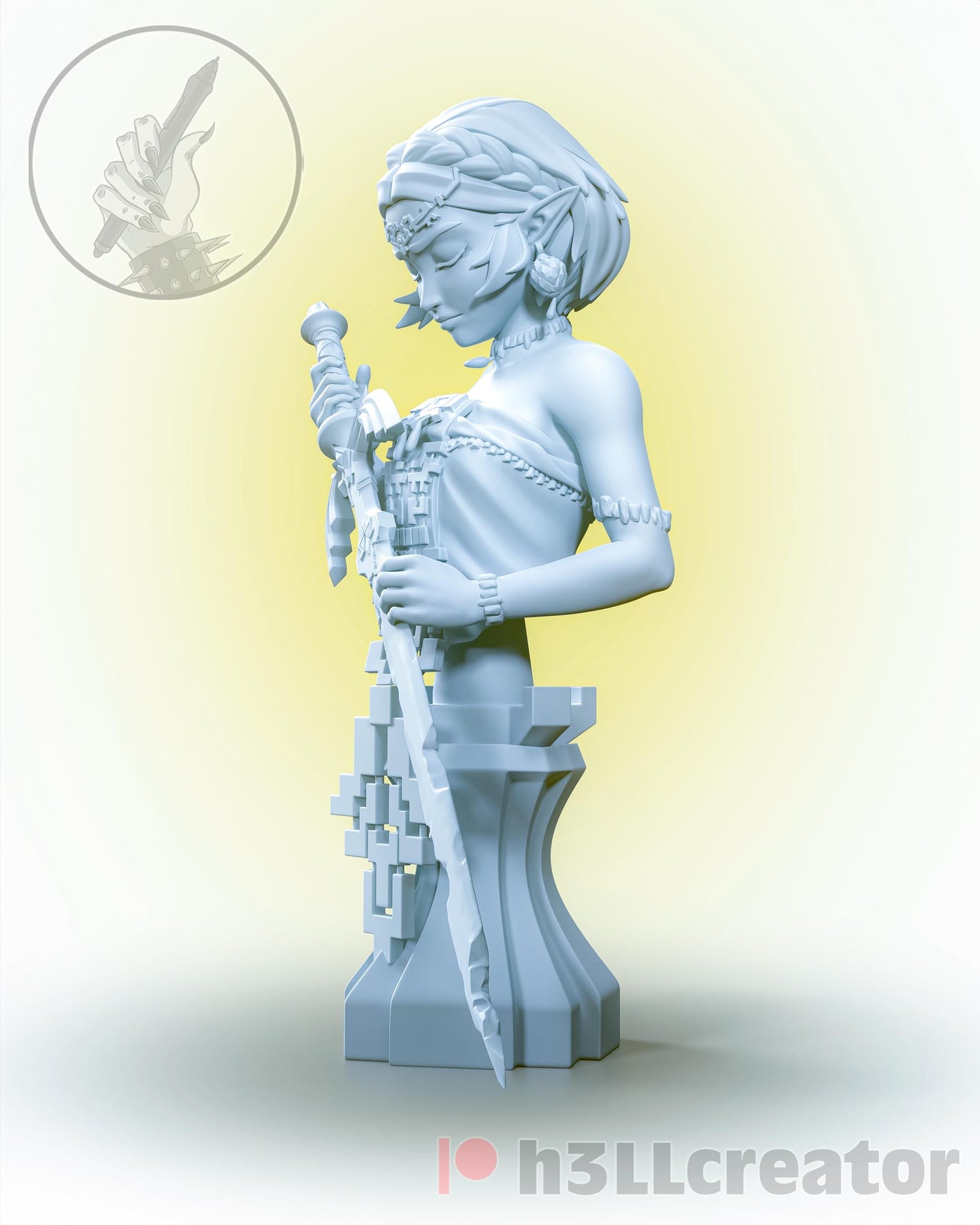 Zelda Legend of Zelda Bust - Alternate view 2