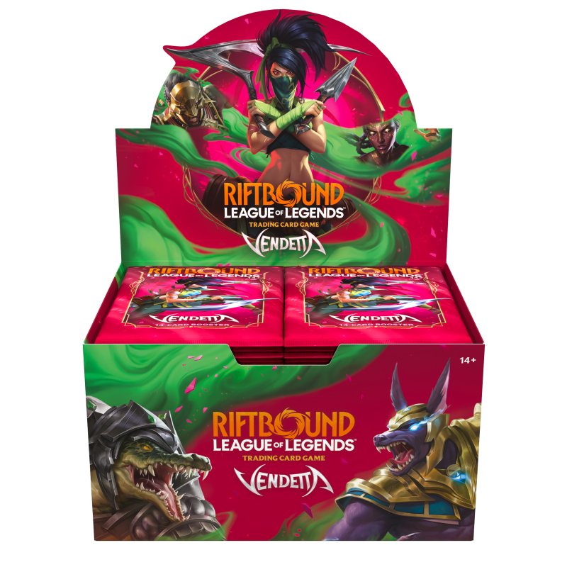 Riftbound: League of Legends TCG - Vendetta Booster Display (24 Boosters) - EN preorder product image