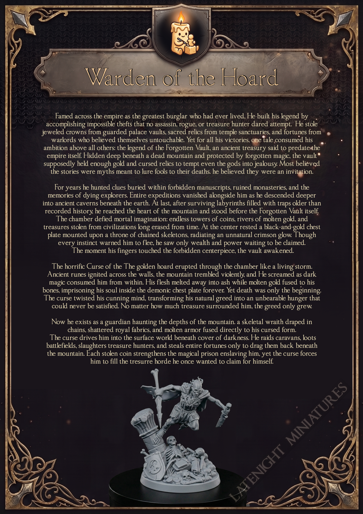 Minijatura nemrtvog ubojice - Late Night Miniatures