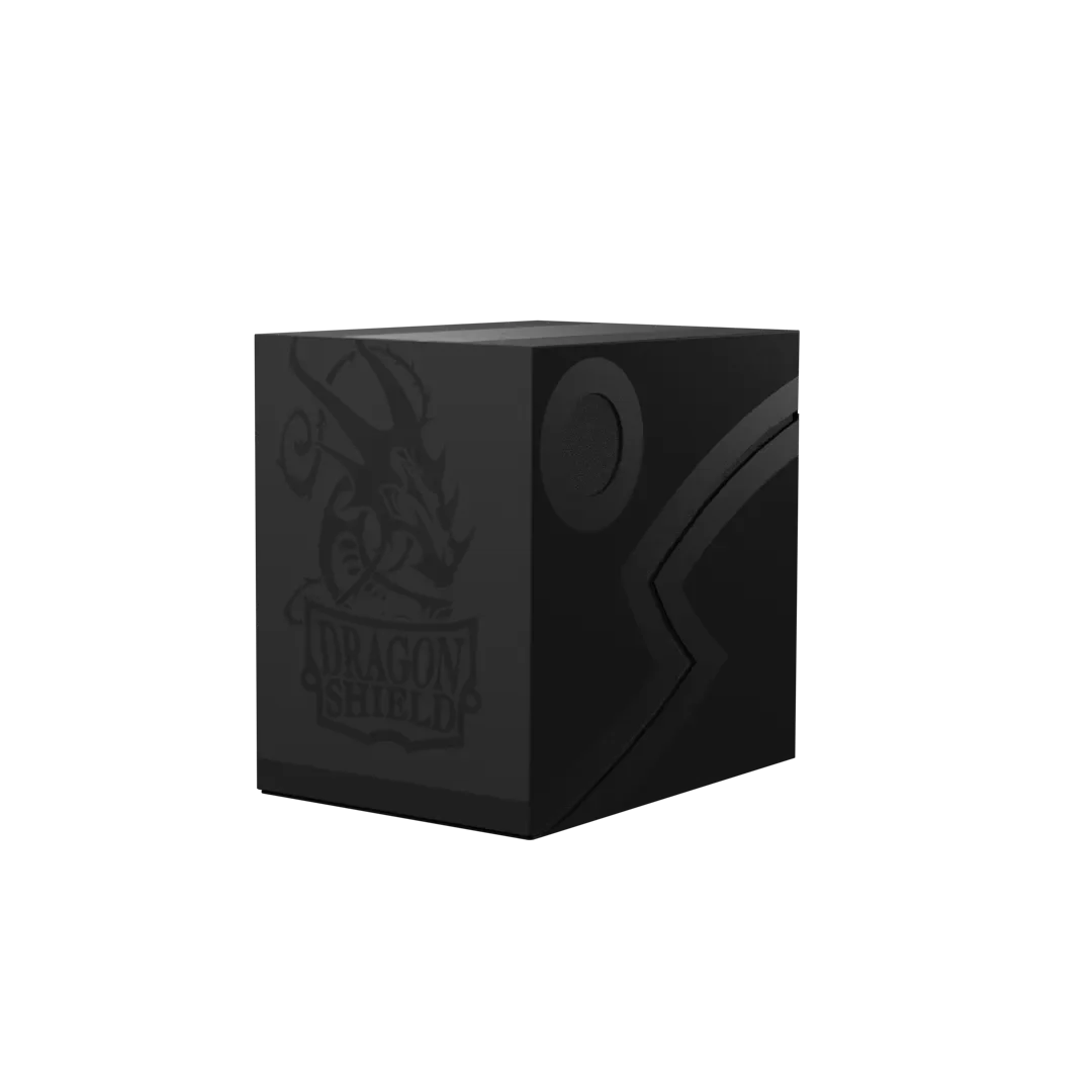 Dragon Shield Double Shell Deck Box - Black