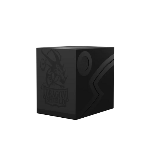 Dragon Shield Double Shell Deck Box - Black