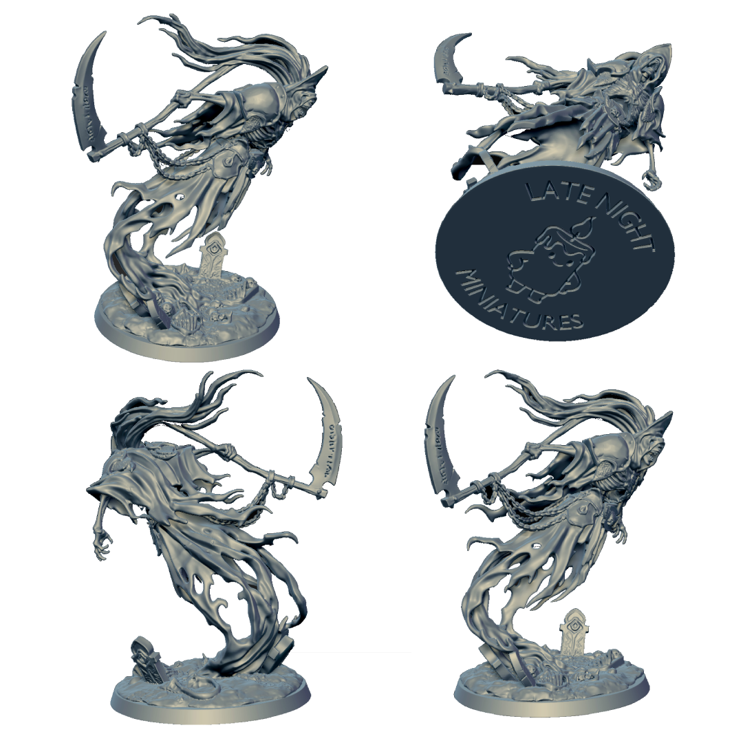 Ghost Collector miniature by Late Night Miniatures - alternate view