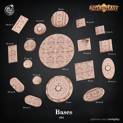 Royal Feast Bases Set