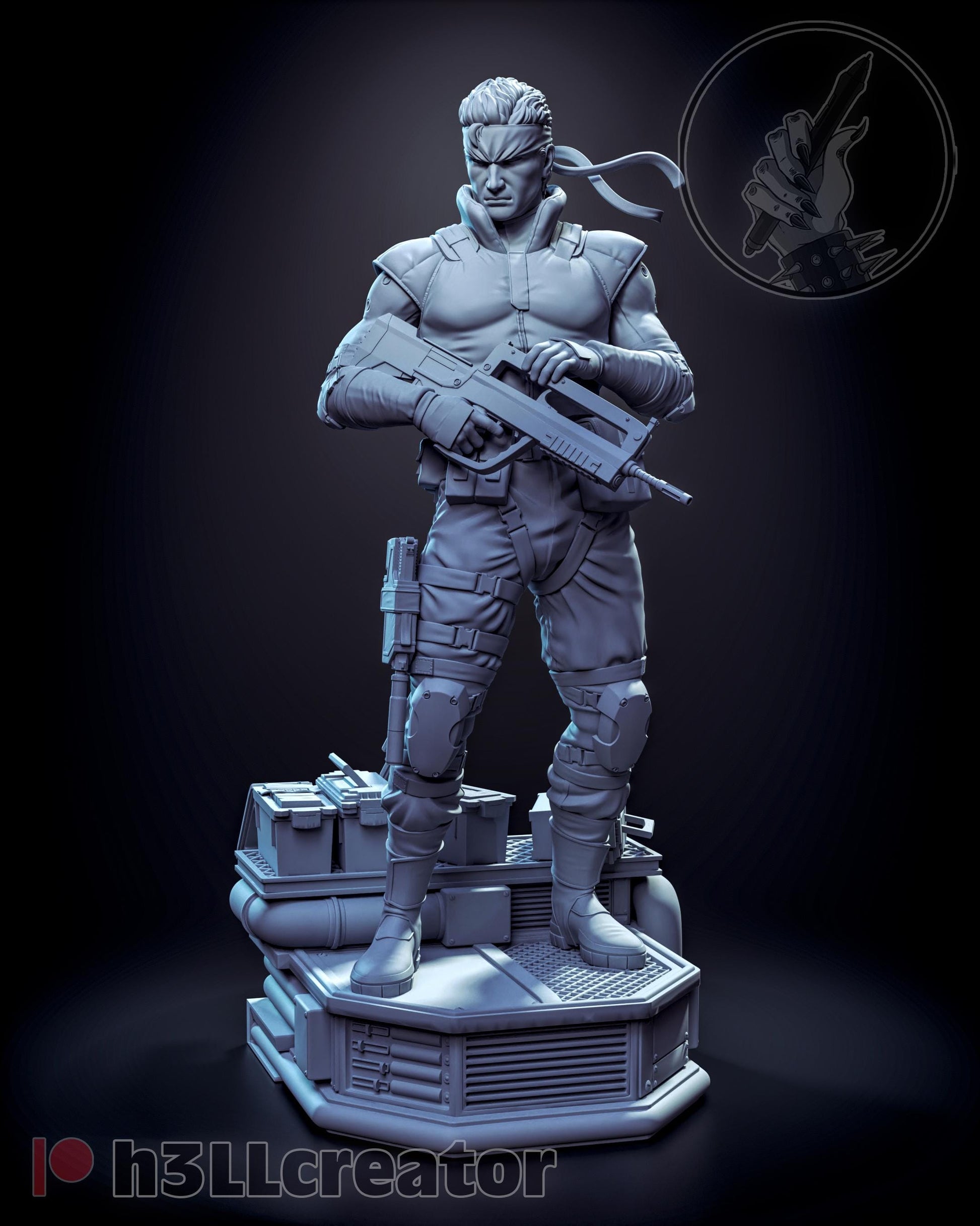 Solid Snake Metal Gear Solid Figure - Alternate view 4