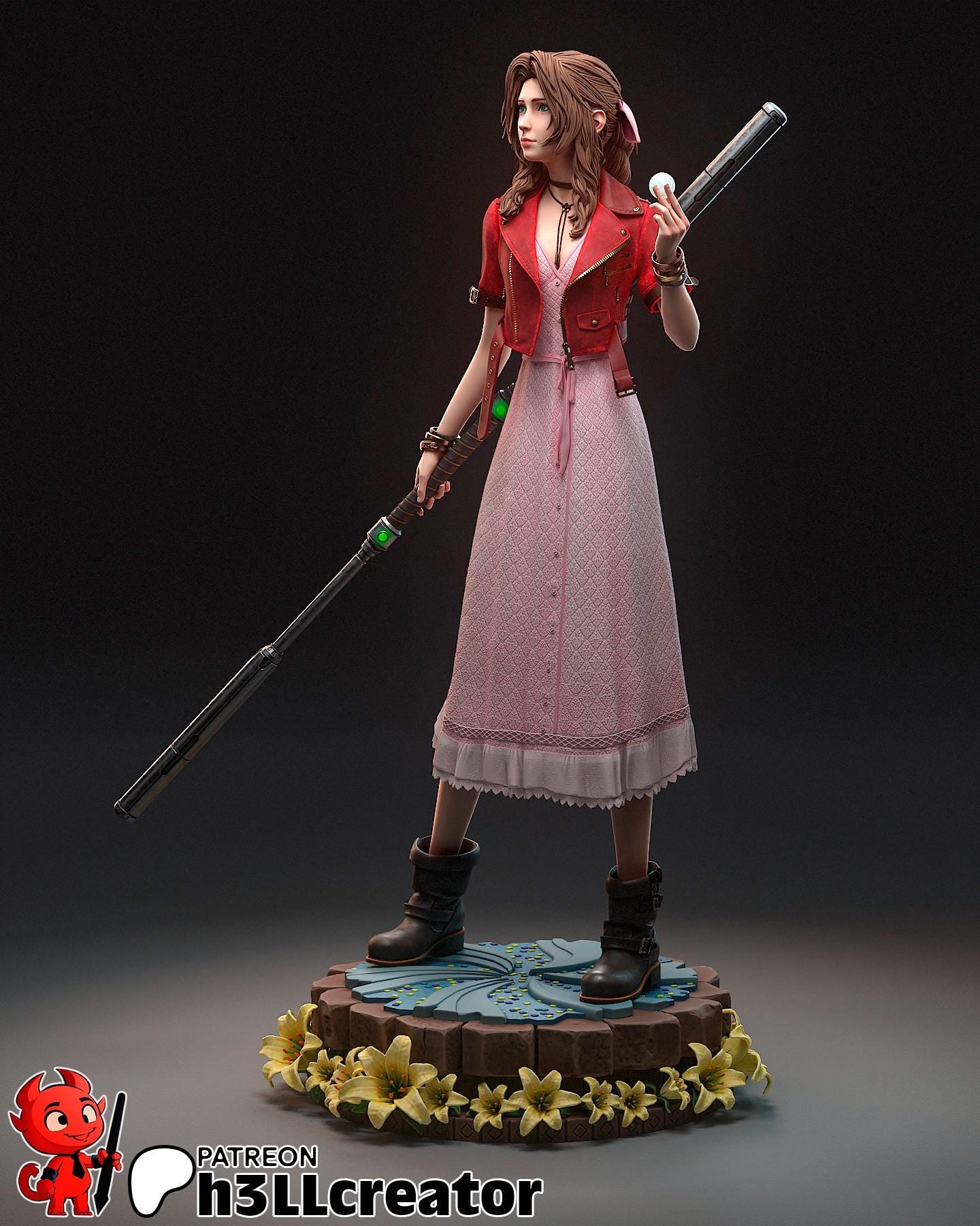 Aerith Figure - Final Fantasy VII - Alternate view 2