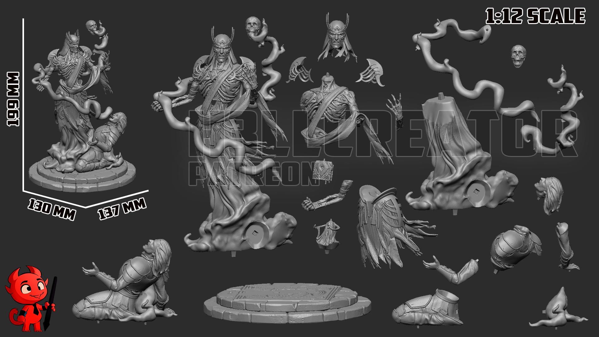 Vecna Figure - Baldur's Gate 3 - Alternate view 8