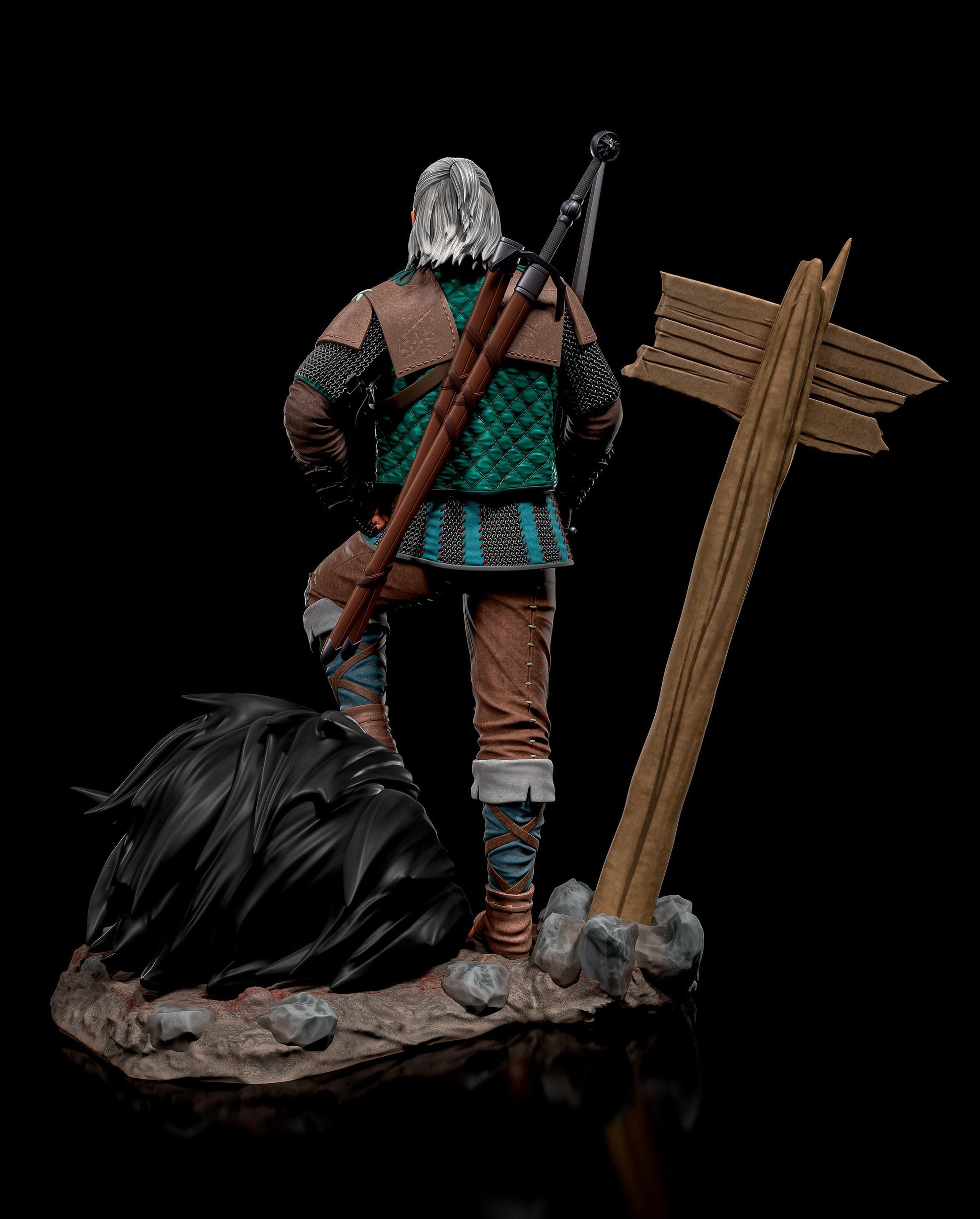 Vesemir The Witcher Figure - Alternate view 2