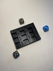 Spell Slot Tracker - resin tabletop miniature front view