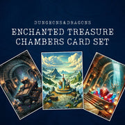 Treasure Room Cards - digital download preview