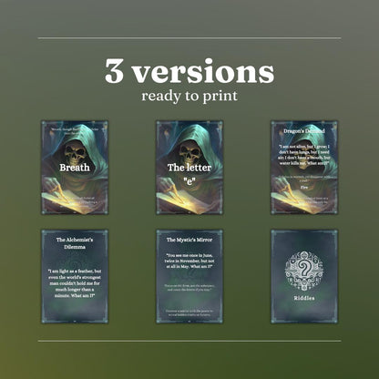 Riddle Cards - Alternate view 2