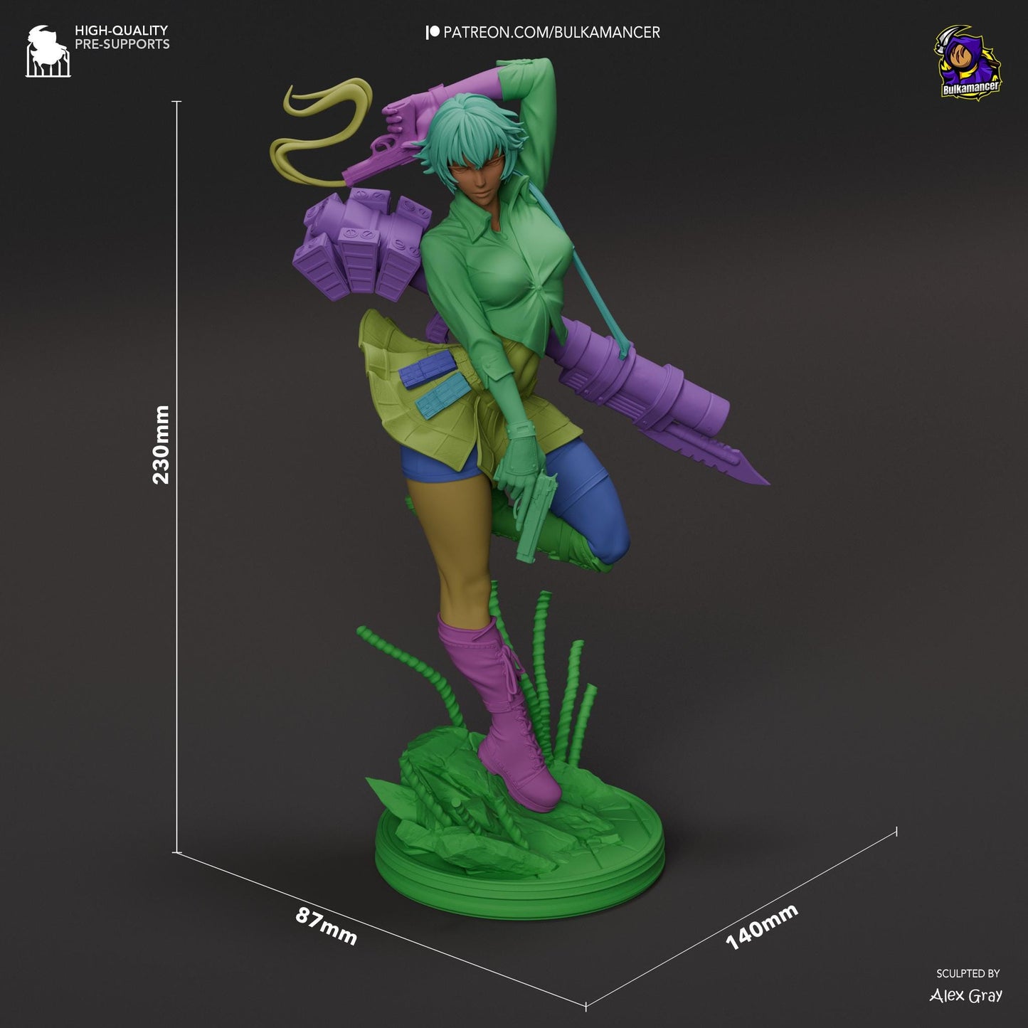Lady Devil May Cry 3 Figure - Alternate view 7