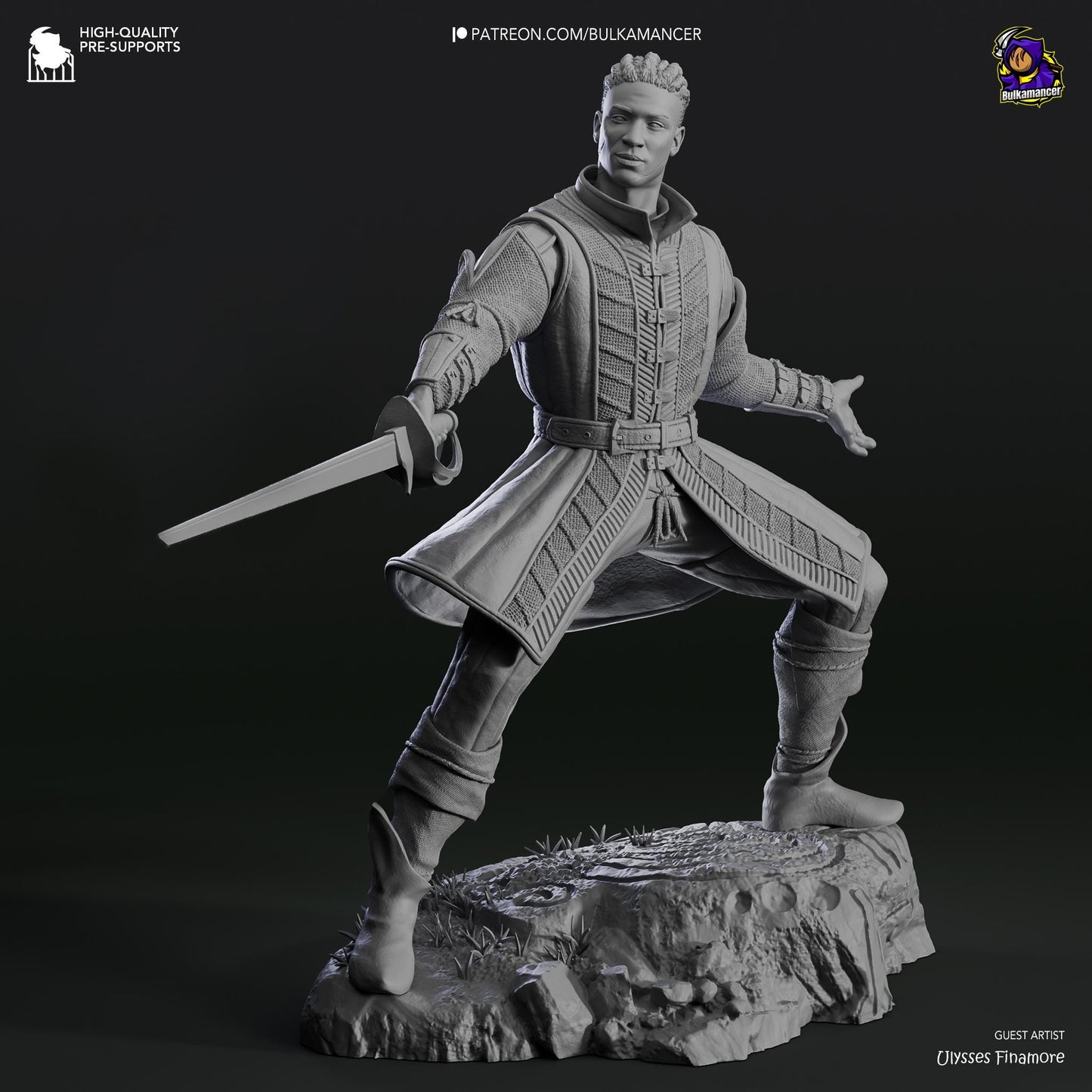 Wyll Figure - Baldur's Gate 3 - Alternate view 5