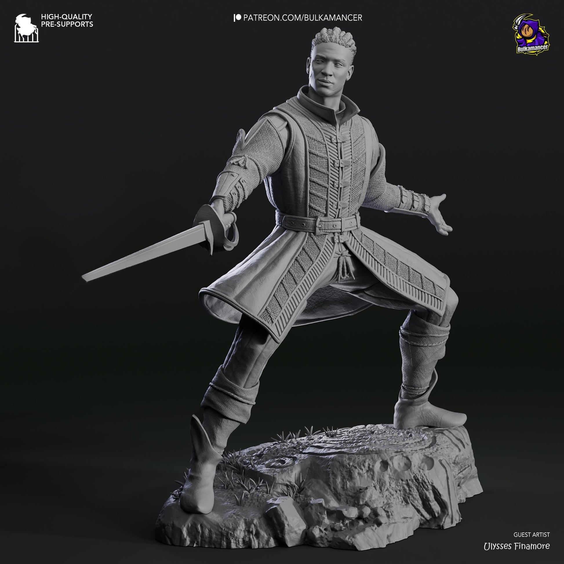 Wyll Figure - Baldur's Gate 3 - Alternate view 5