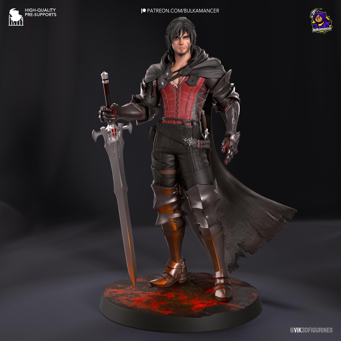 Clive Rosfield Resin Figurine | Final Fantasy XVI | FAN Made