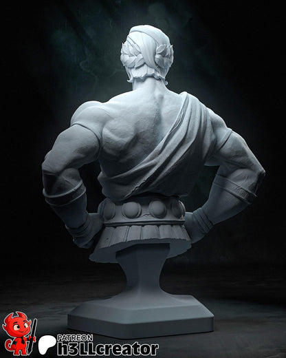 Theseus Bust - Hades - Alternate view 3