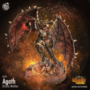 Demon Miniature - resin tabletop miniature front view