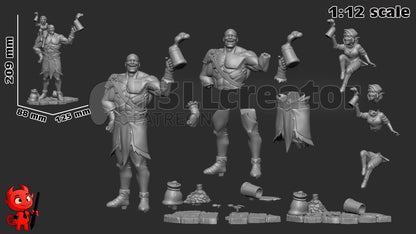 Grog and Pike The Legend of Vox Machina Figure - Alternate view 8