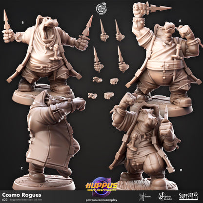 Giff Rogue Miniature