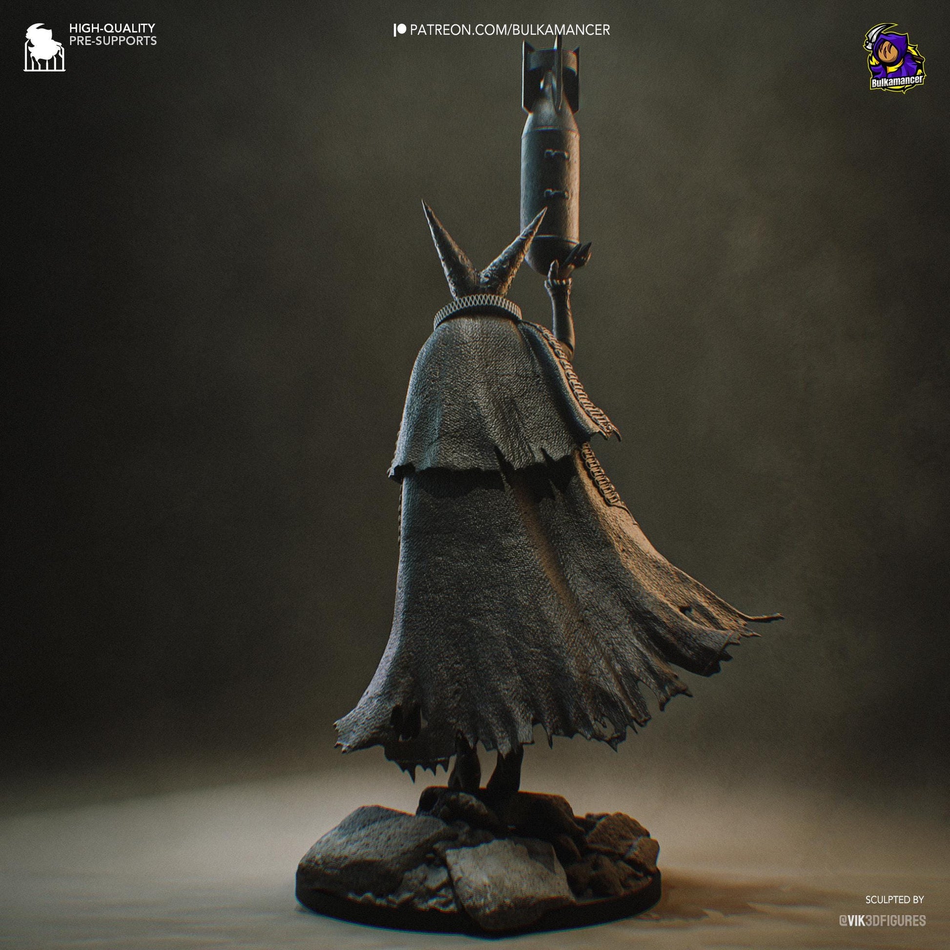 Artillery Witch Trench Crusade Figure - Alternate view 2