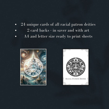 Racial Patron Deities Cards - Alternate view 2