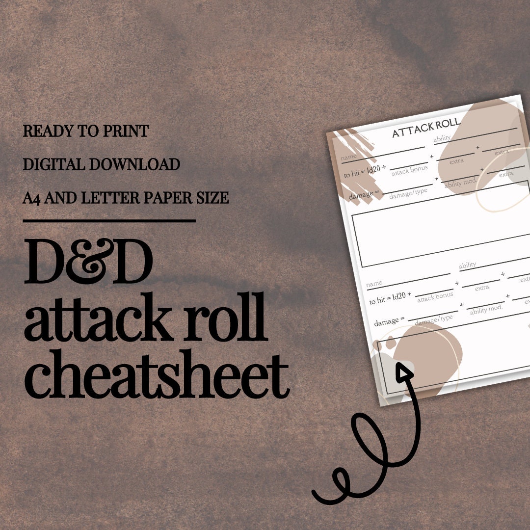 Attack Roll Sheet