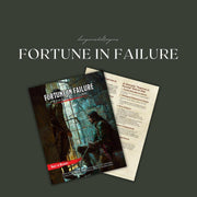 Fortune in Failure Guide - digital download preview