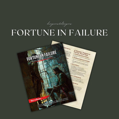 Fortune in Failure Guide