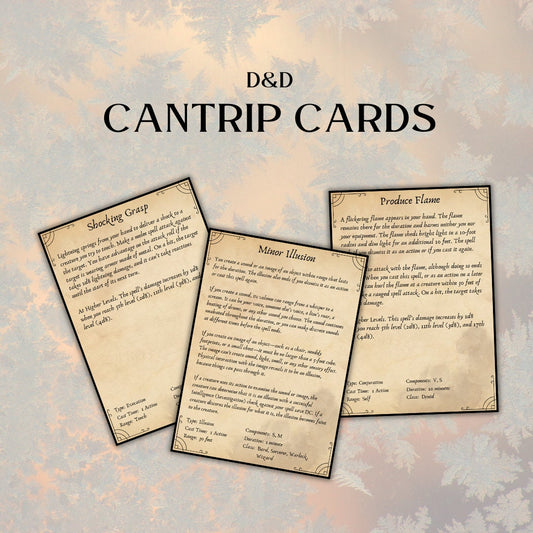 Cantrip Cards