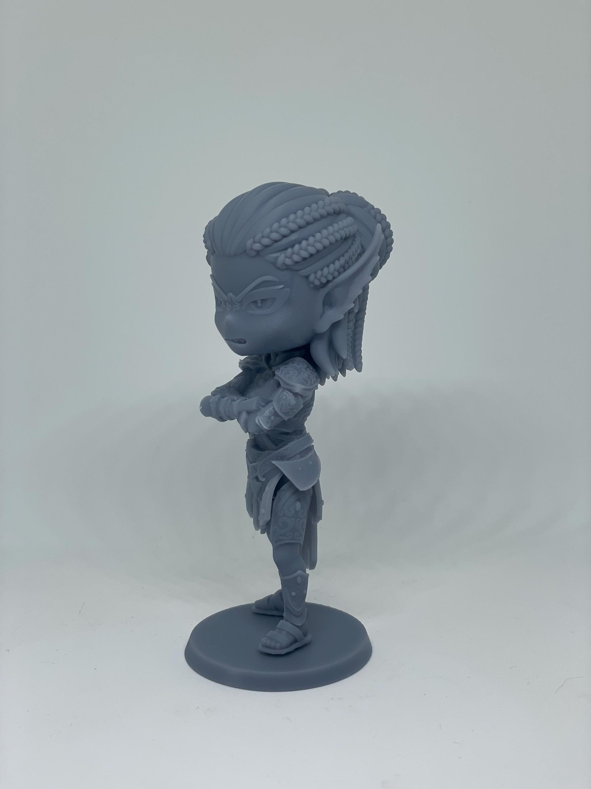 Lae'zel Chibi Figure - Baldur's Gate 3 - Alternate view 6