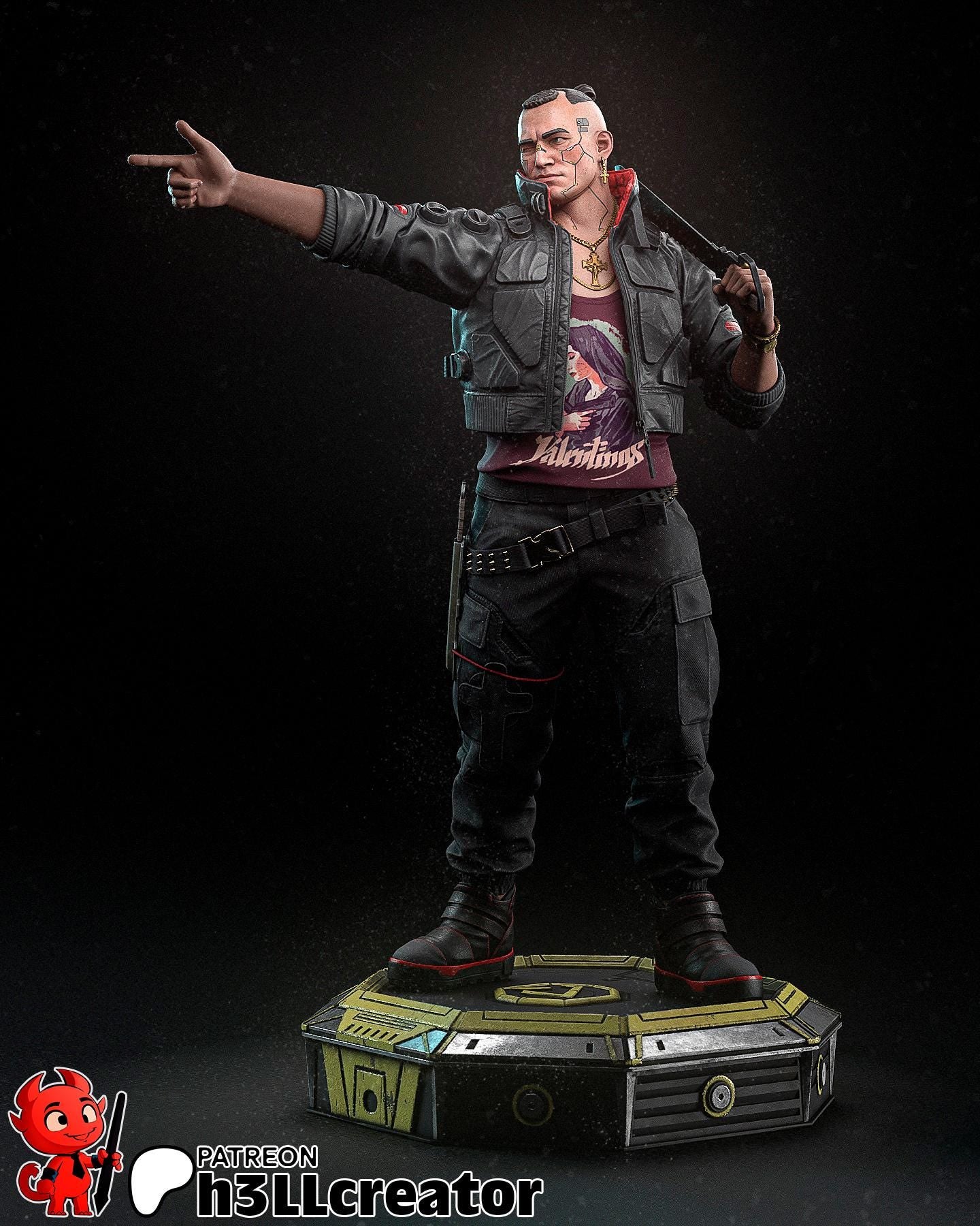 Jackie Welles Figure - Cyberpunk 2077 - Alternate view 4