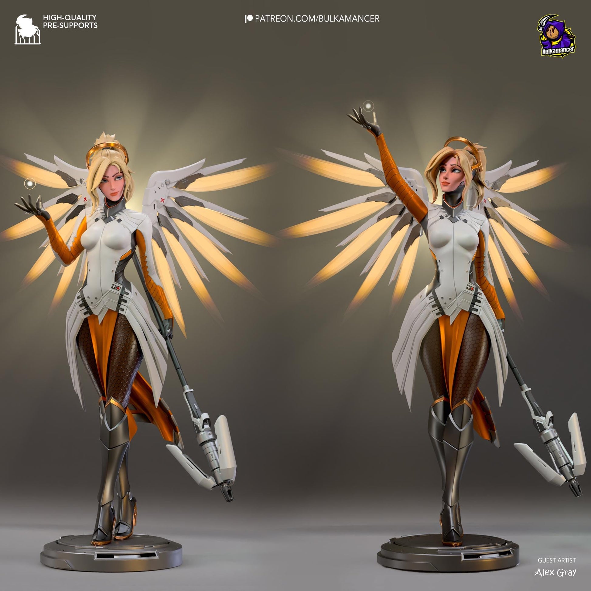 Mercy Figure - Overwatch - Alternate view 3