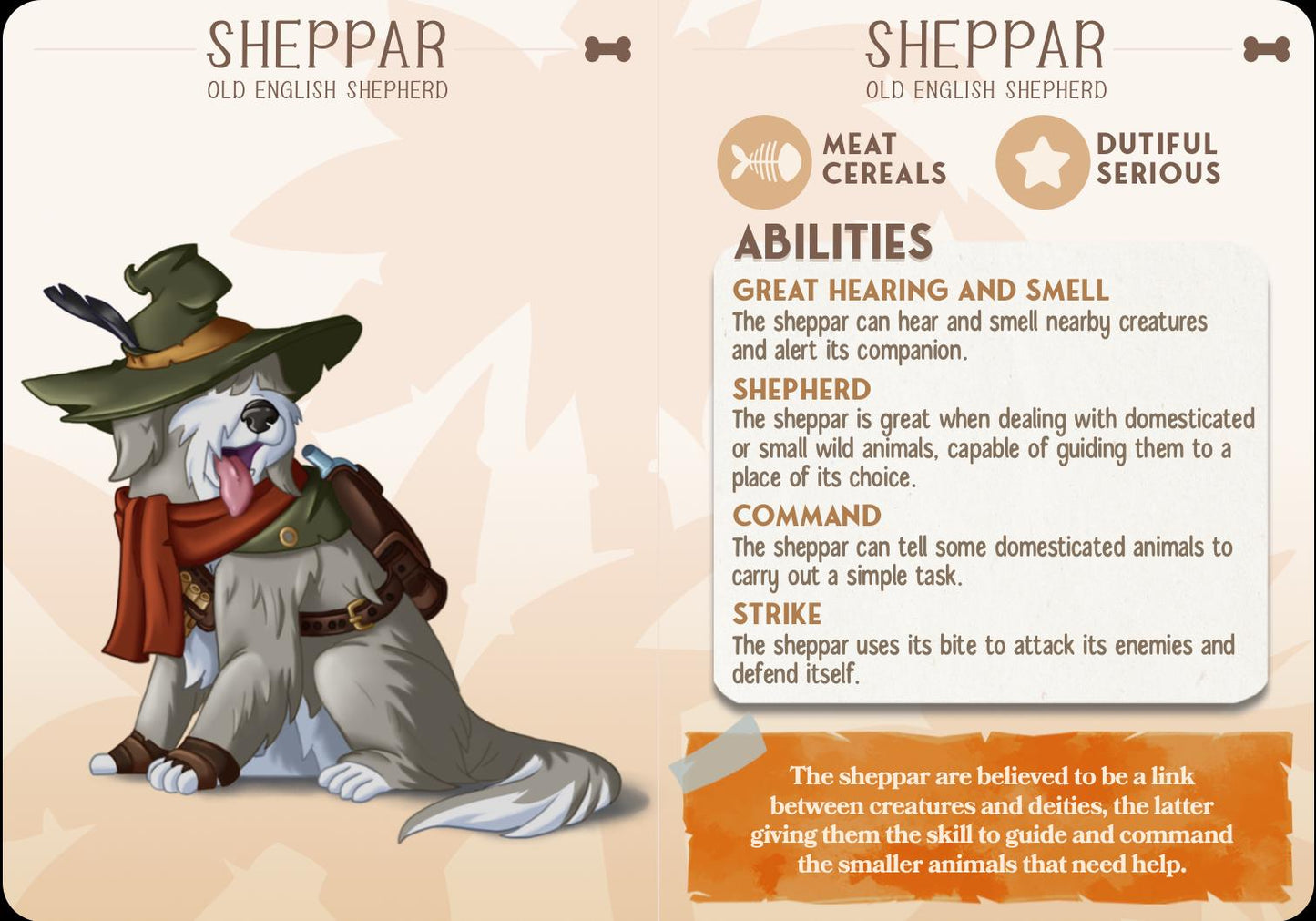 English Shepard Dog Animal Companion Miniature - Alternate view 2