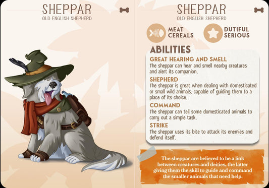 English Shepard Dog Animal Companion Miniature - Alternate view 2