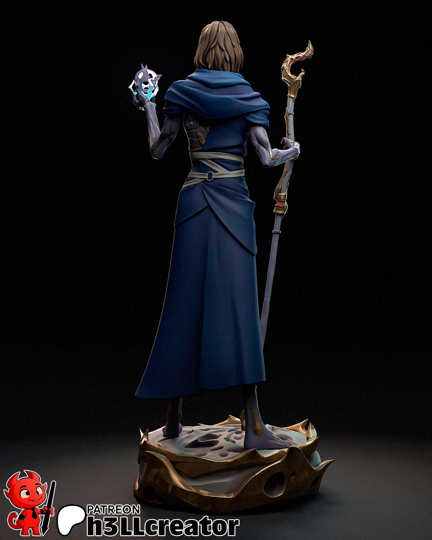 Viktor Resin Miniature Figurine Game Character League of Legends Arcane Gift for Him Her Birthday Gift Anime