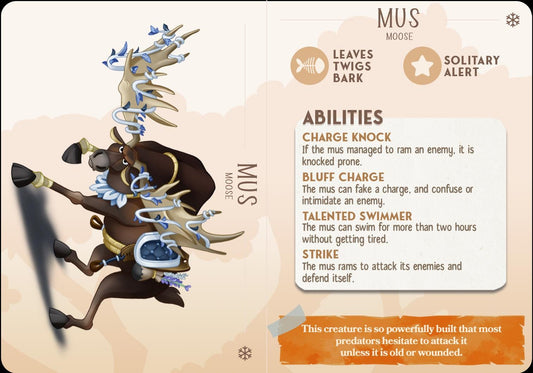 Moose Animal Companion Miniature - Alternate view 2