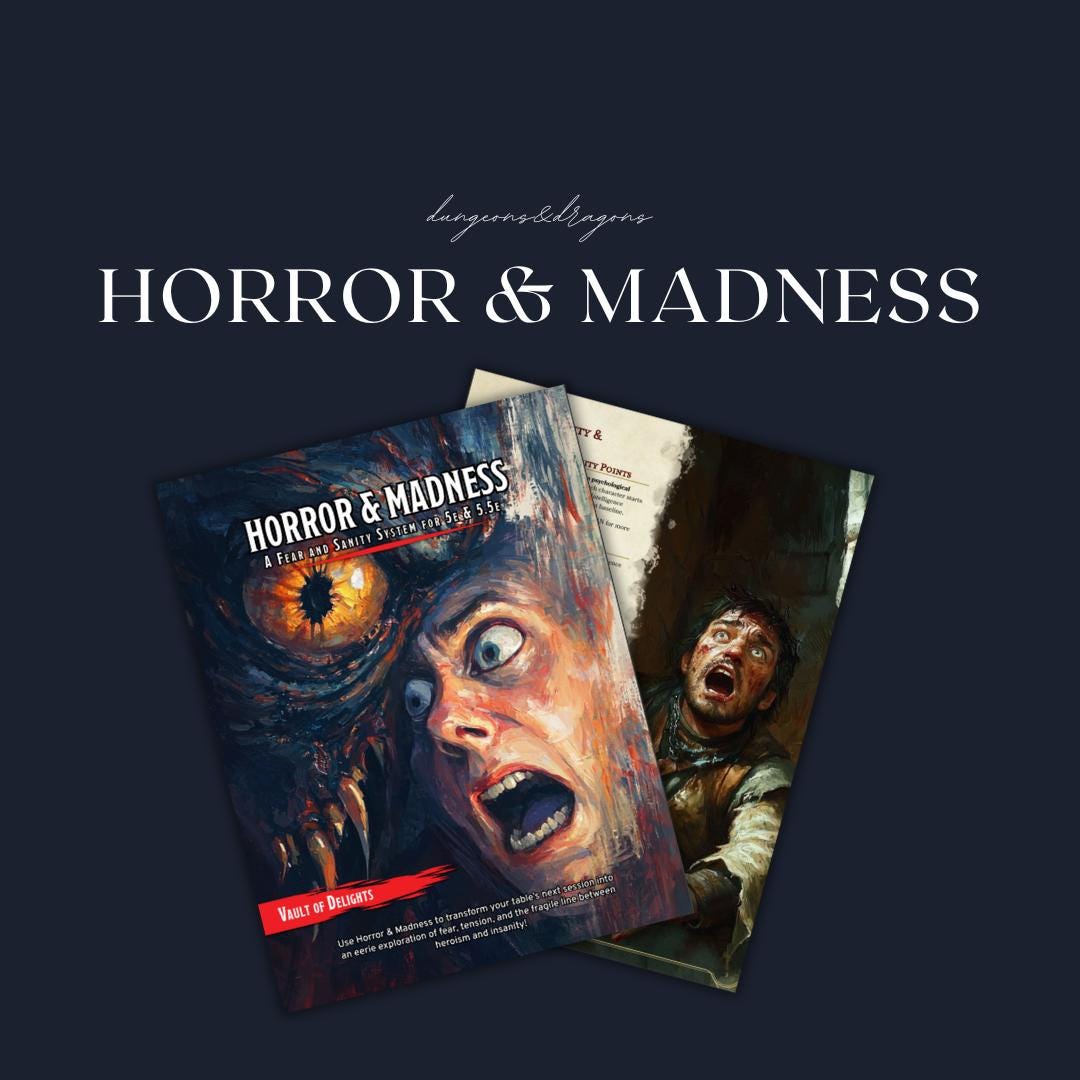 Horror and Madness Guide