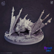 Bat Miniature - resin tabletop miniature front view