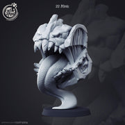 Mimic Chest Miniature - resin tabletop miniature front view