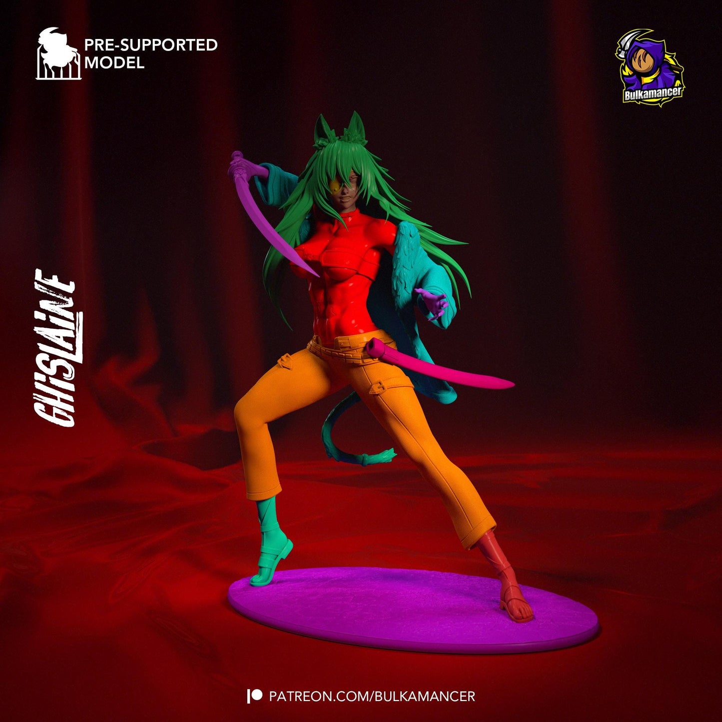 Ghislaine Dedoldia Resin Figurine | Mushoku Tensei | FAN Made