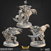 Aasimar Ranger Miniature - resin tabletop miniature front view