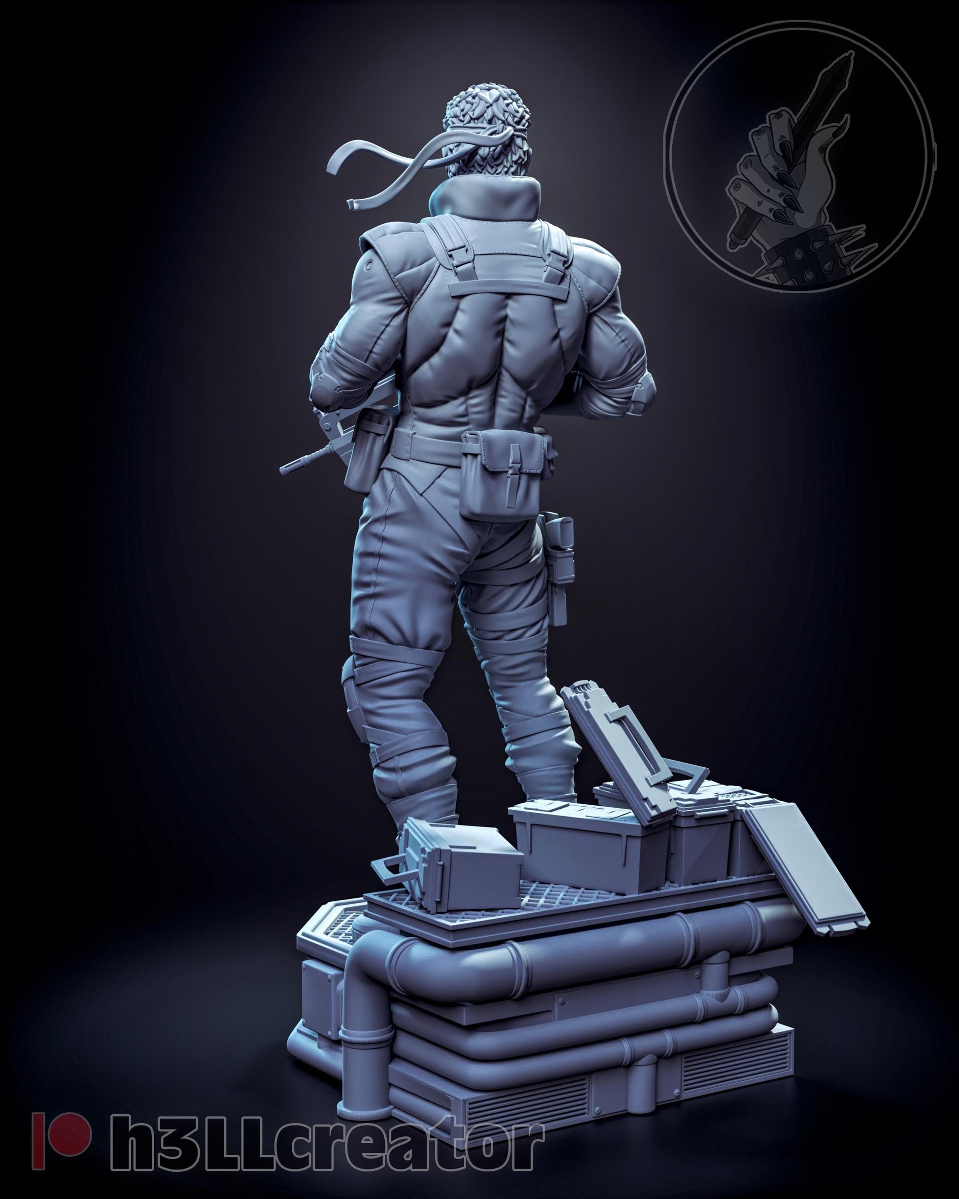 Solid Snake Metal Gear Solid Figure - Alternate view 5