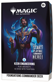 Magic: The Gathering Foundations Commander Deck - Keen Engineering - official product image