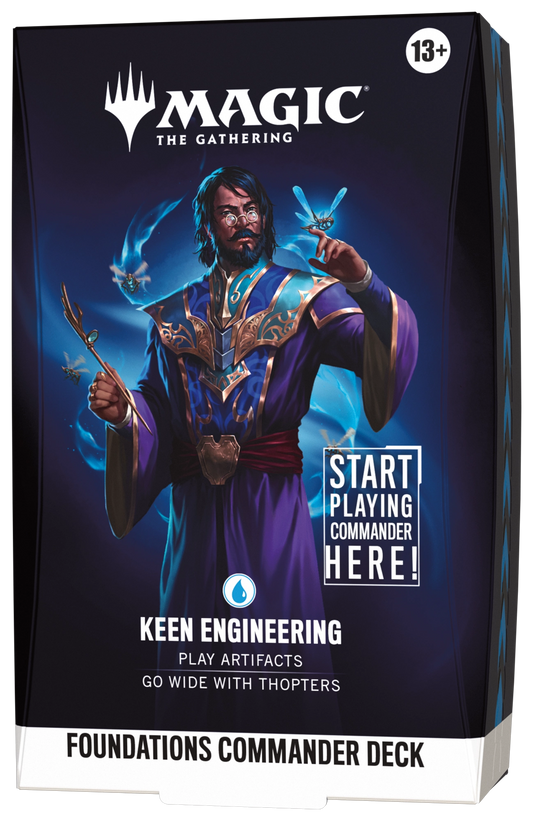 Magic: The Gathering Foundations Commander Deck - Keen Engineering - official product image
