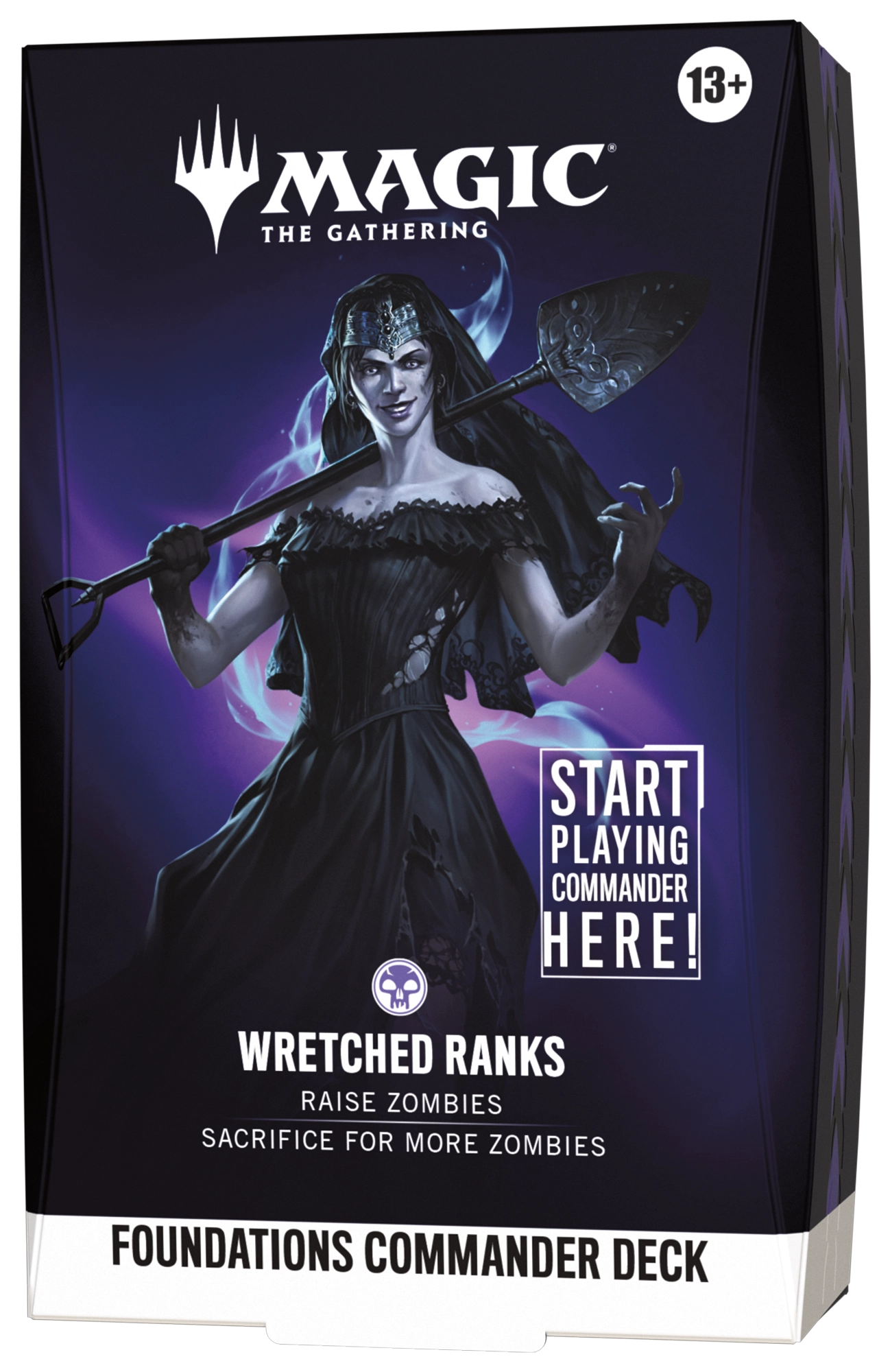 Magic: The Gathering Foundations Commander Deck - Wretched Ranks - official product image