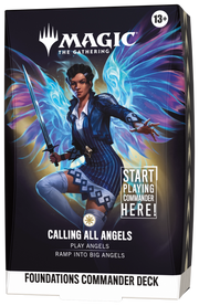 Magic: The Gathering Foundations Commander Deck - Calling All Angels - official product image