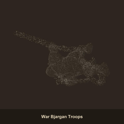 War Bjargan Troops Dwarf Miniatures