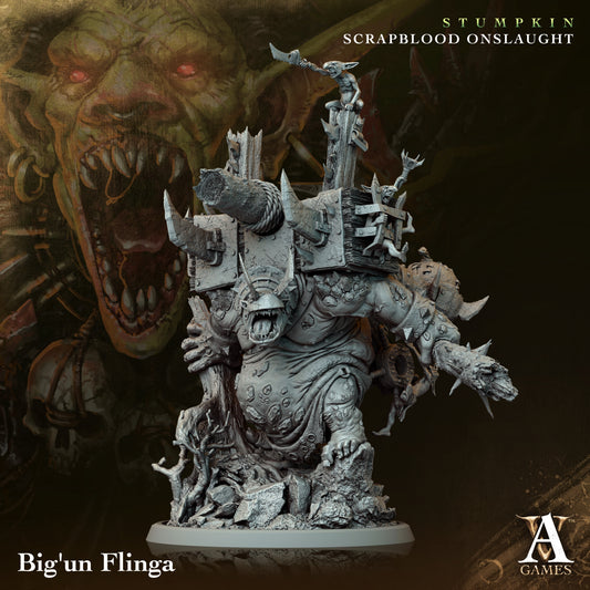 Big'un Flinga Orc Miniatures